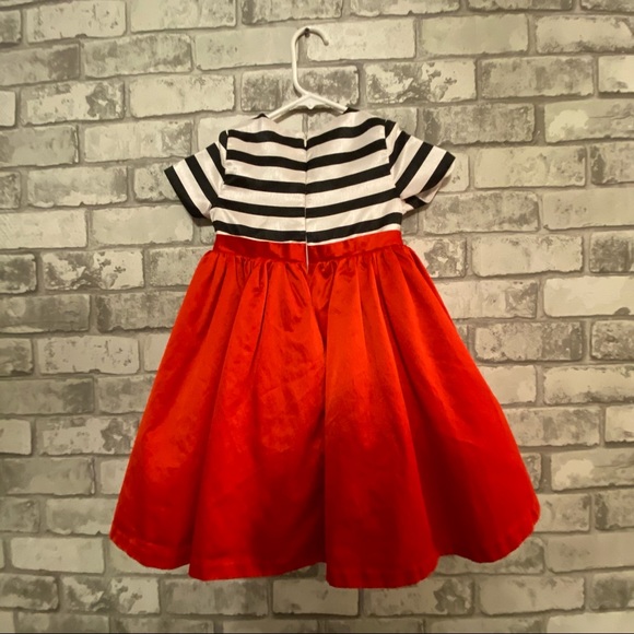 Gymboree Olivia Baby Girl’s Striped Dress Size 6-12 Months - Picture 6 of 7